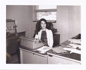 MARCIE WORKING AT NH VOC INSTITUTE - ABT 1969