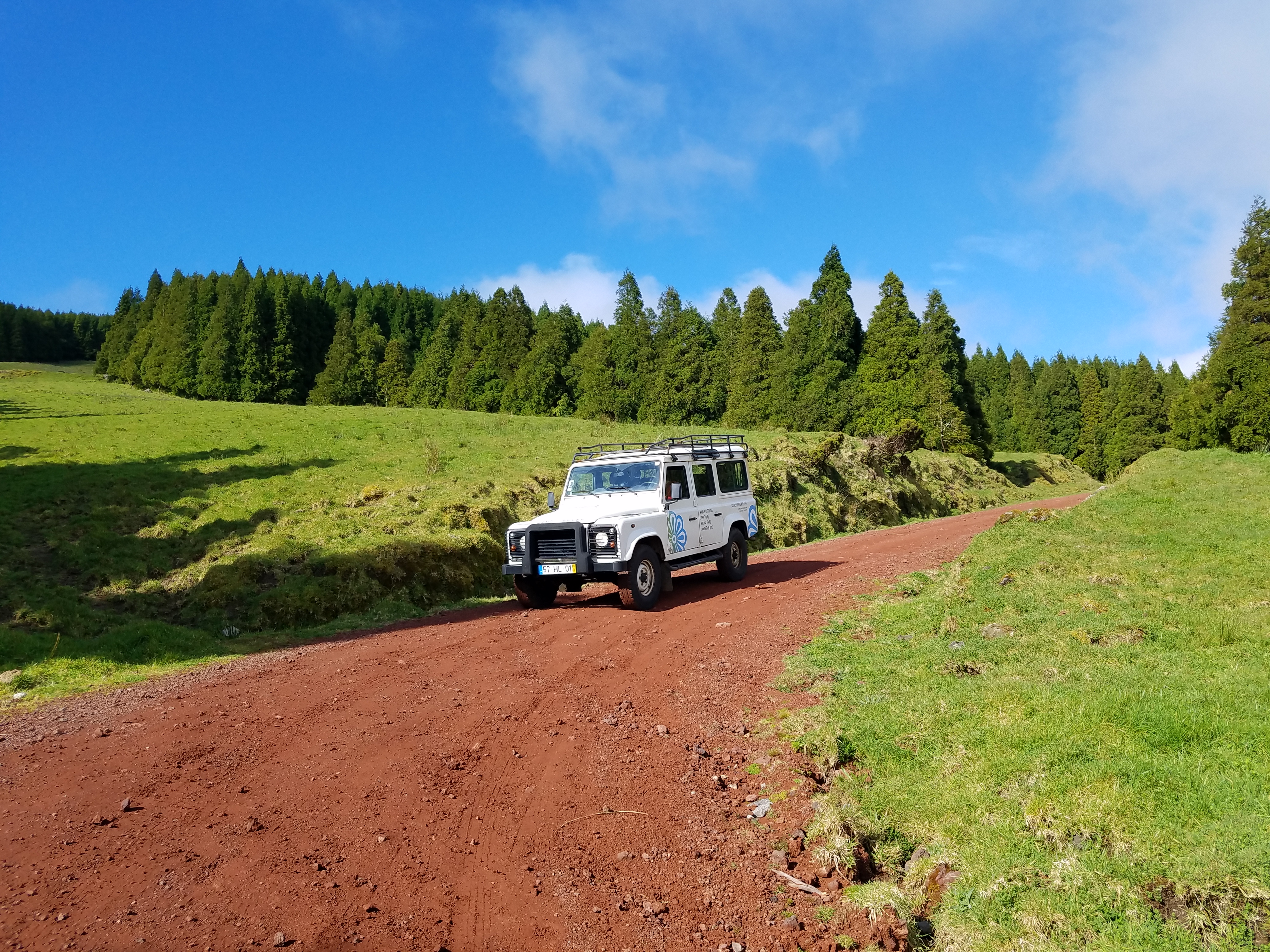 Dirt road in Portugal