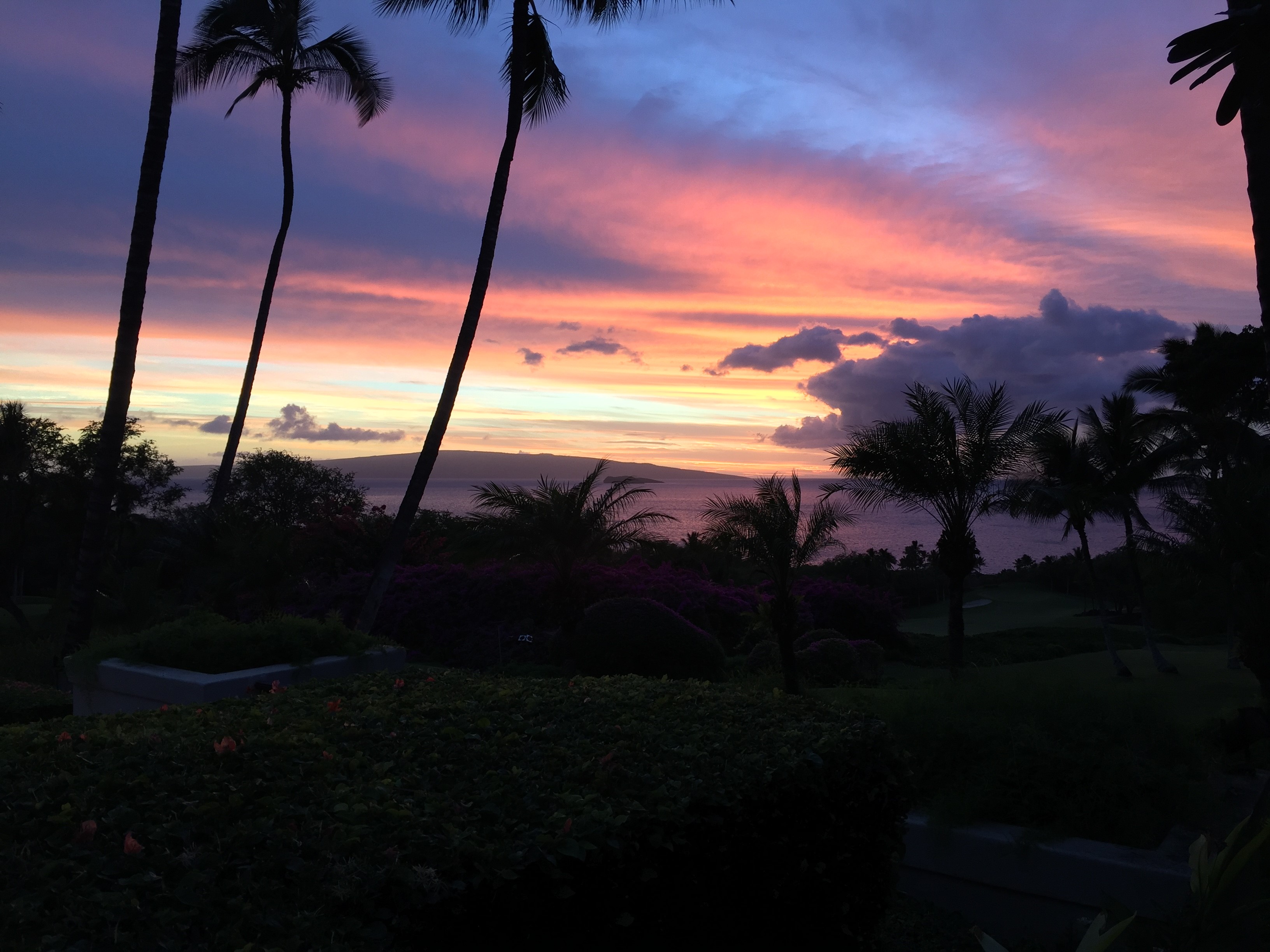 Hawaiian sunset
