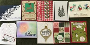 Photo of 10 homemade Christmas cards