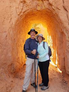 Don and his wife in Bryce Canyon National Park