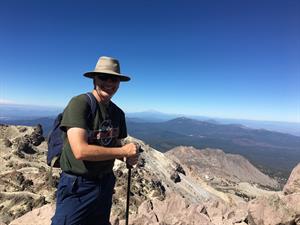 Don at the summit of Mt. Lassen